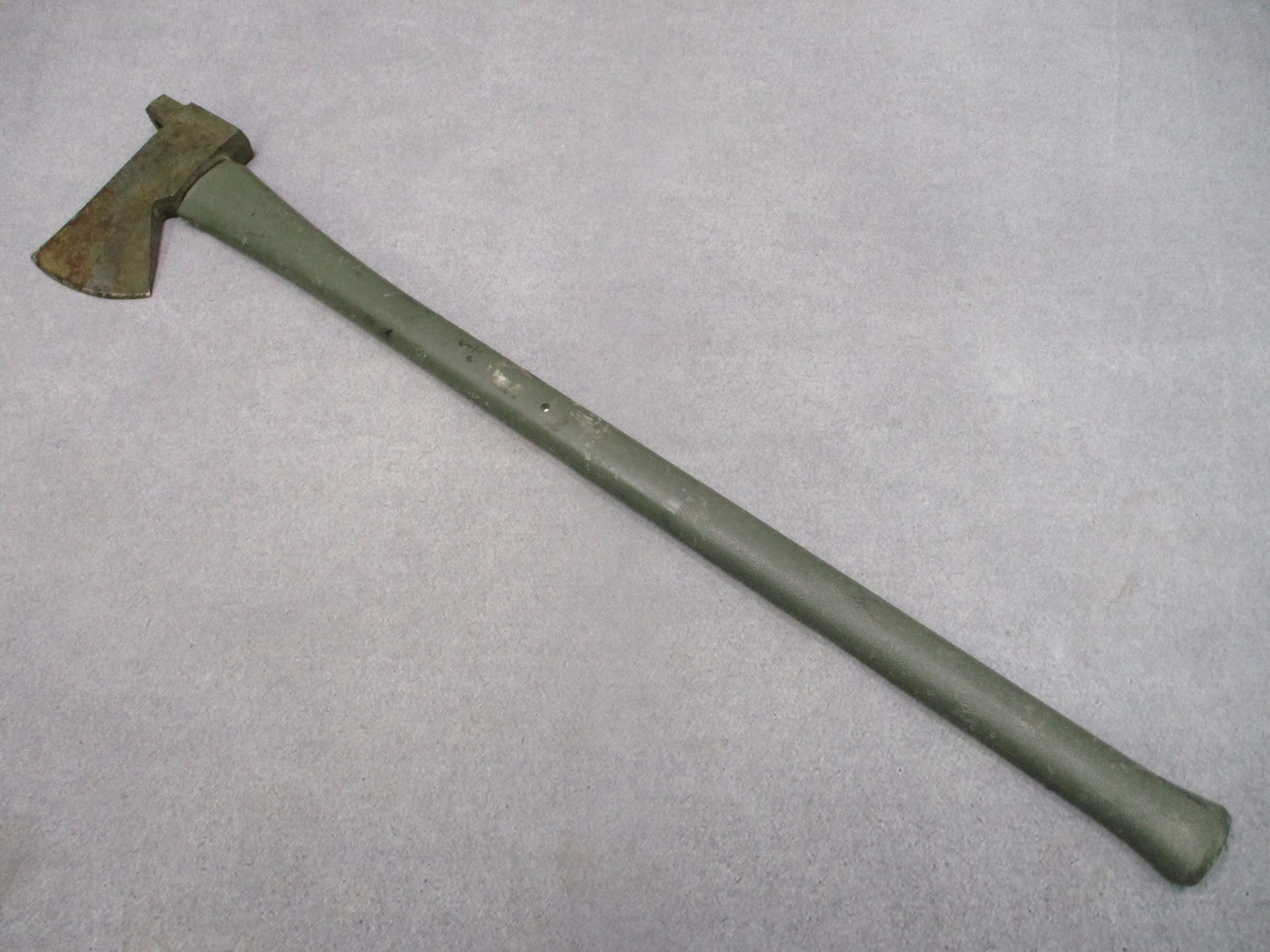 Woodings-Verona WTC 7827 Crash Axe Rescue Tool USA OD Green Handle Emergency