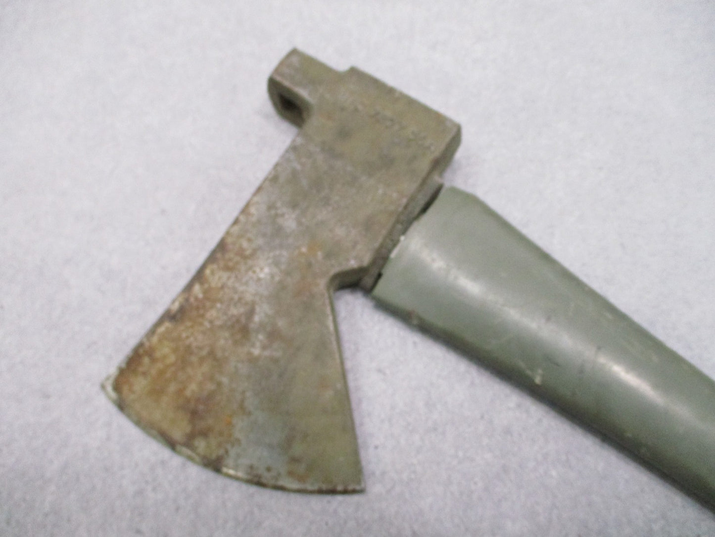 Woodings-Verona WTC 7827 Crash Axe Rescue Tool USA OD Green Handle Emergency