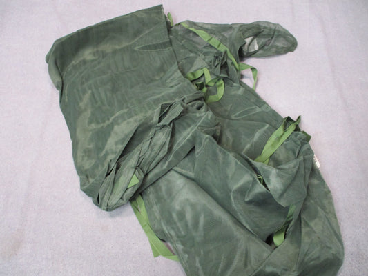 SEKRI USGI olive drab nylon mosquito net insect protector, NSN 7210-00-266-9736