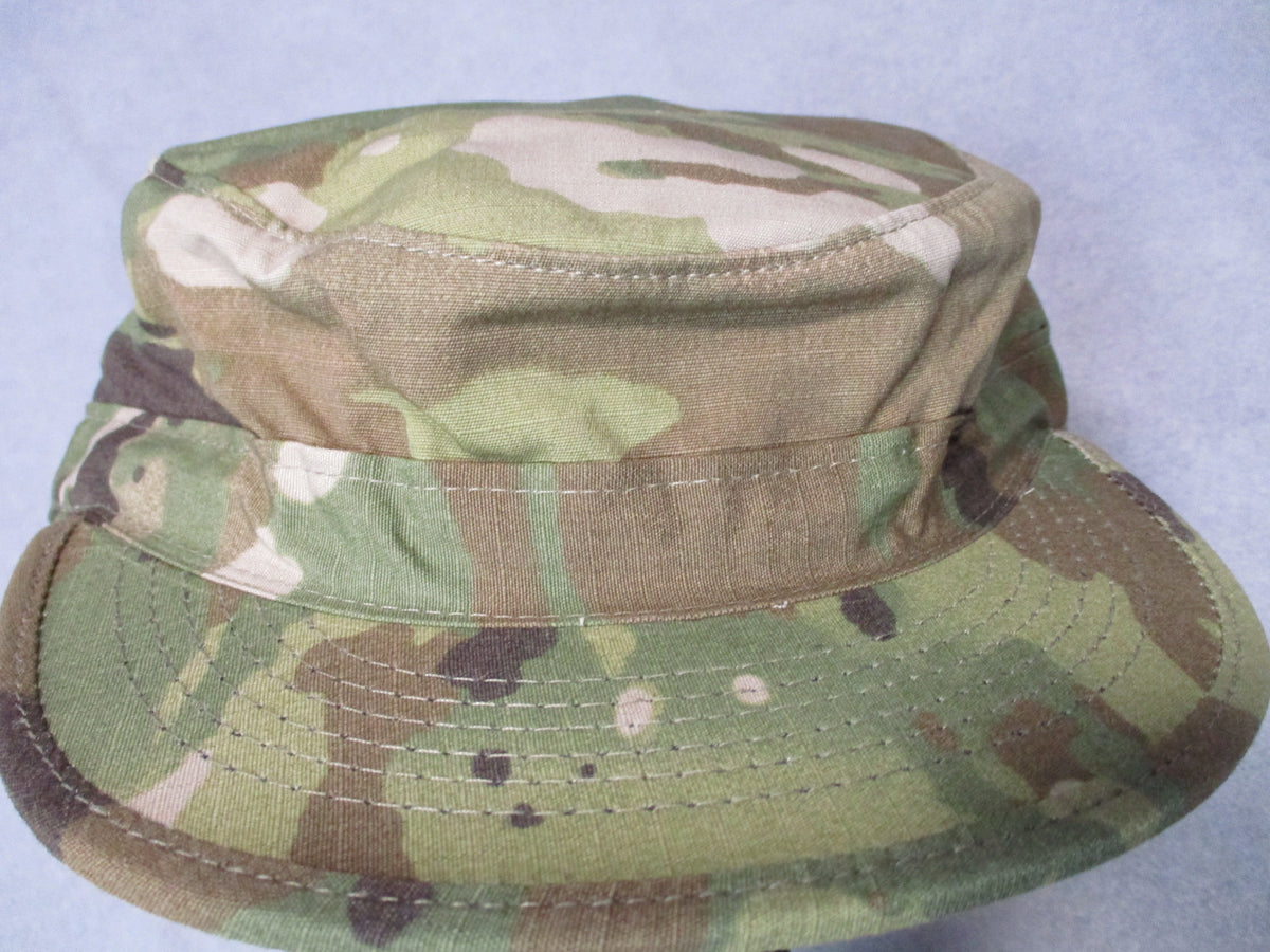 US Army USGI Scorpion OCP Patrol Cap by Bernard Cap Company, 7 1/2 NYCO ripstop fabric