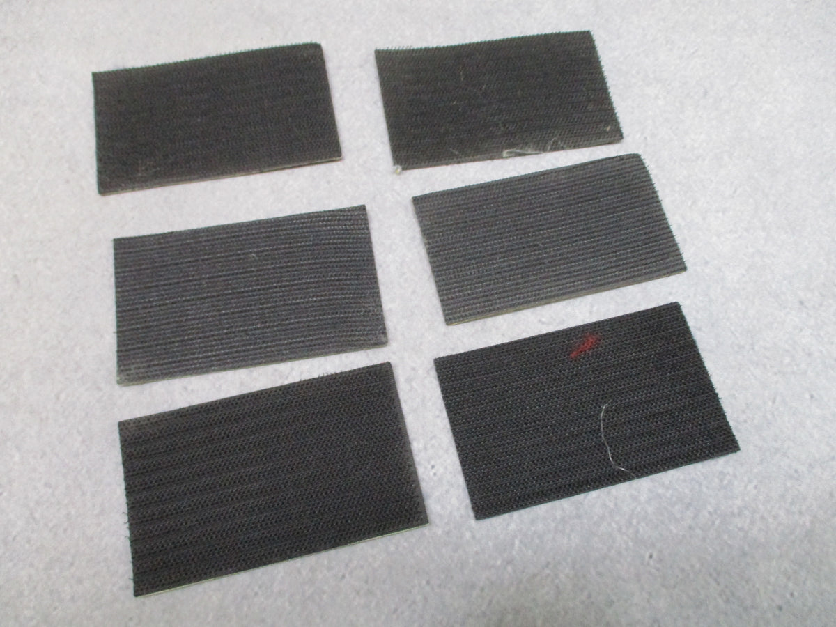 Six reverse American IR flag patches, used lot - photo 2