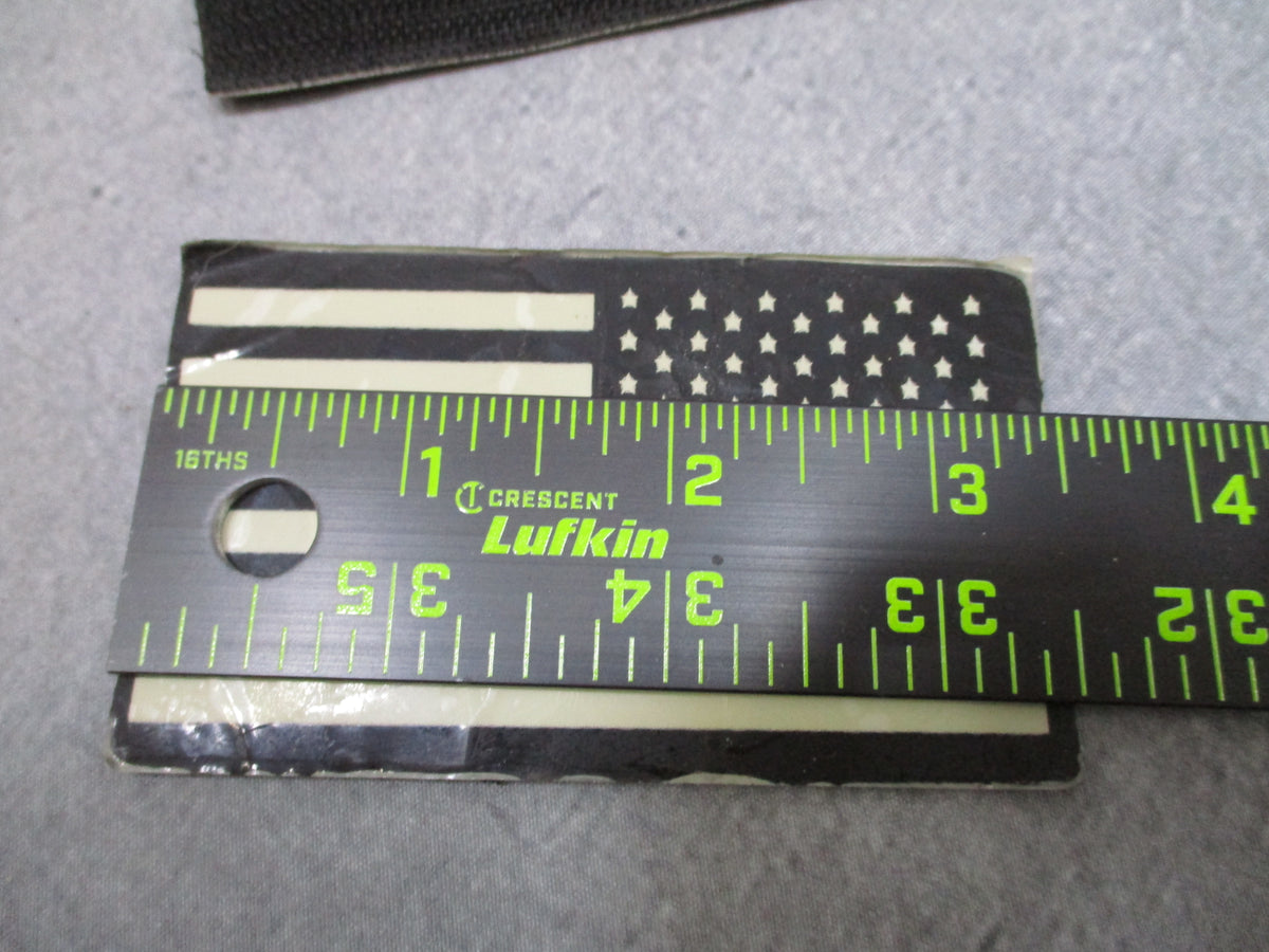 Six reverse American IR flag patches, used lot - photo 8