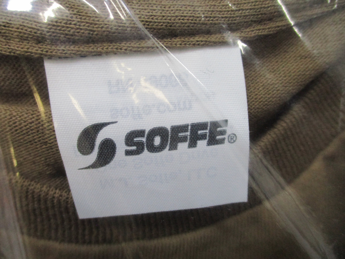 Soffe M375 Navy NWU Type III Coyote Brown Long Sleeve Cotton T-Shirt XL New