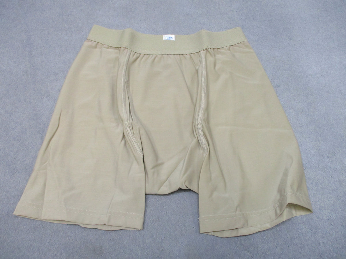 Dri-Duke Stretch Boxer Brief Medium Sand Moisture Wicking Underwear New NOS