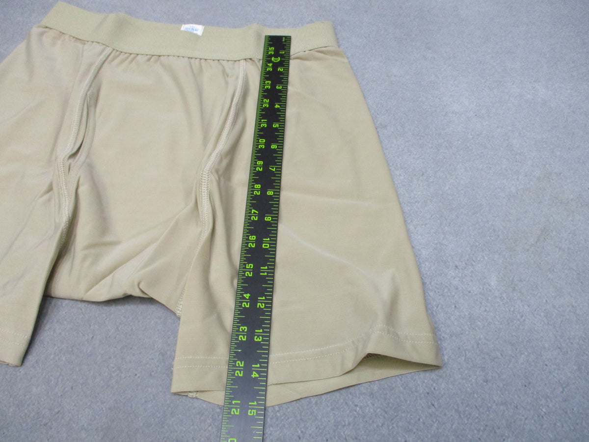Dri-Duke Stretch Boxer Brief Medium Sand Moisture Wicking Underwear New NOS