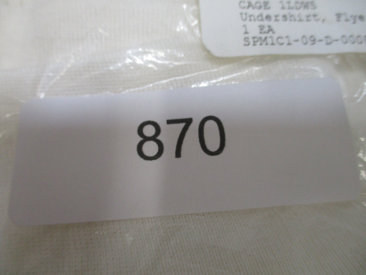 USGI CWU-44P Aramid Flyers Undershirt Medium Cream Thermal Base Layer Top NOS