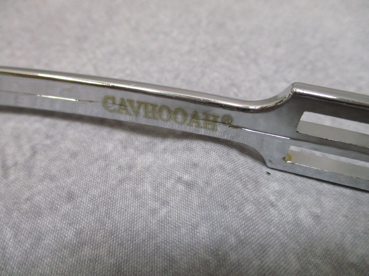 CAVHOOAH Silver Cavalry Prince of Wales Spurs Pair Tan Straps New No Tags