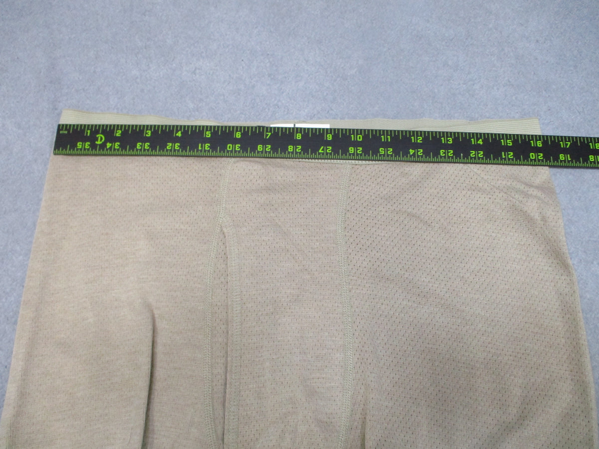 USGI FREE Nomex FR Base Layer Drawers Medium Regular Tan Military Pants NOS
