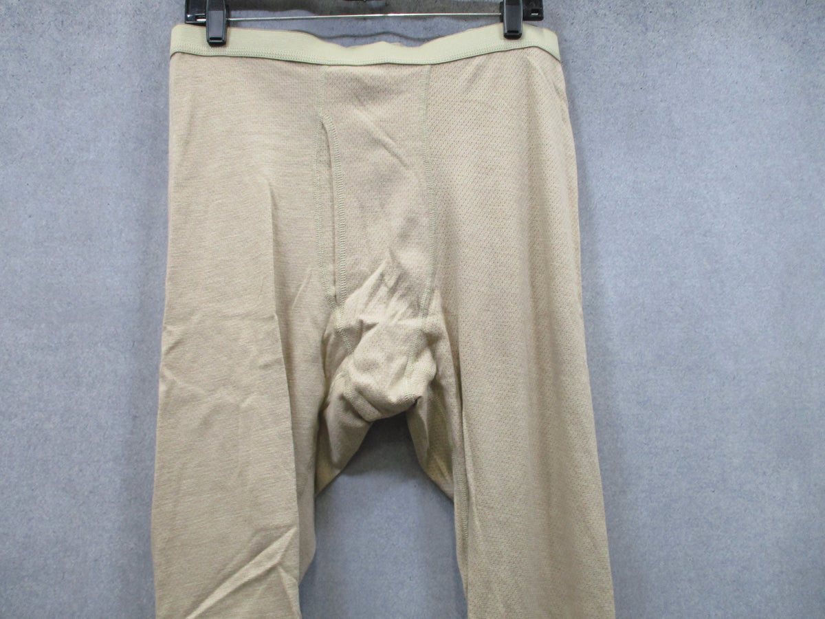 USGI FREE Nomex FR Base Layer Drawers Medium Regular Tan Military Pants NOS