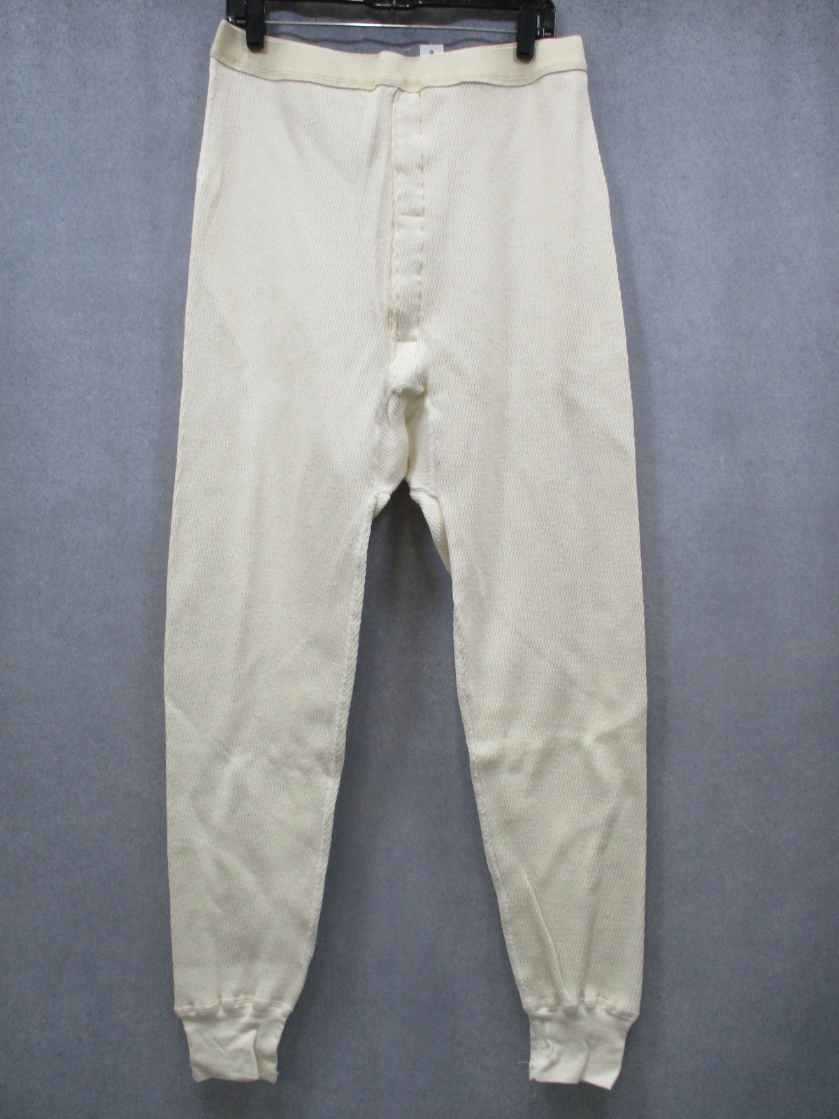 USGI Cotton Thermal Long Johns Large White Extreme Cold Weather Drawers NOS