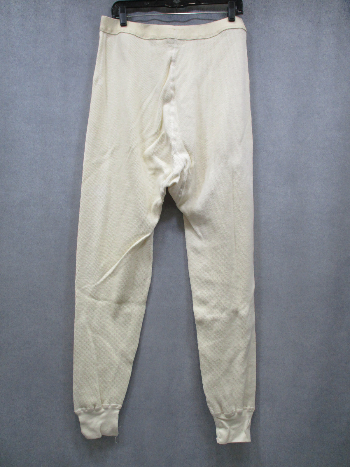 USGI Cotton Thermal Long Johns Large White Extreme Cold Weather Drawers NOS