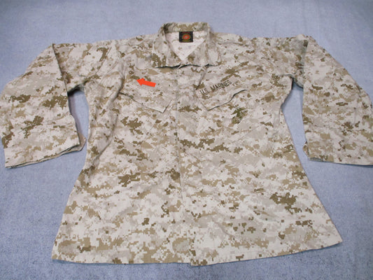 USMC Desert MARPAT MCCUU Blouse Medium Regular American Apparel Used Fair - Centex Military Gear