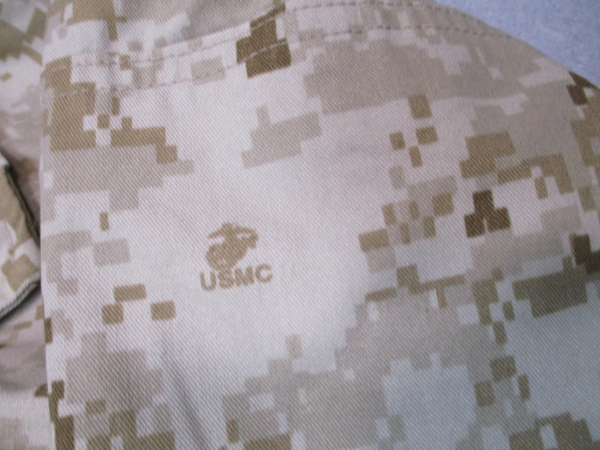 USMC Desert MARPAT MCCUU Blouse Medium Regular American Apparel Used Fair - Centex Military Gear