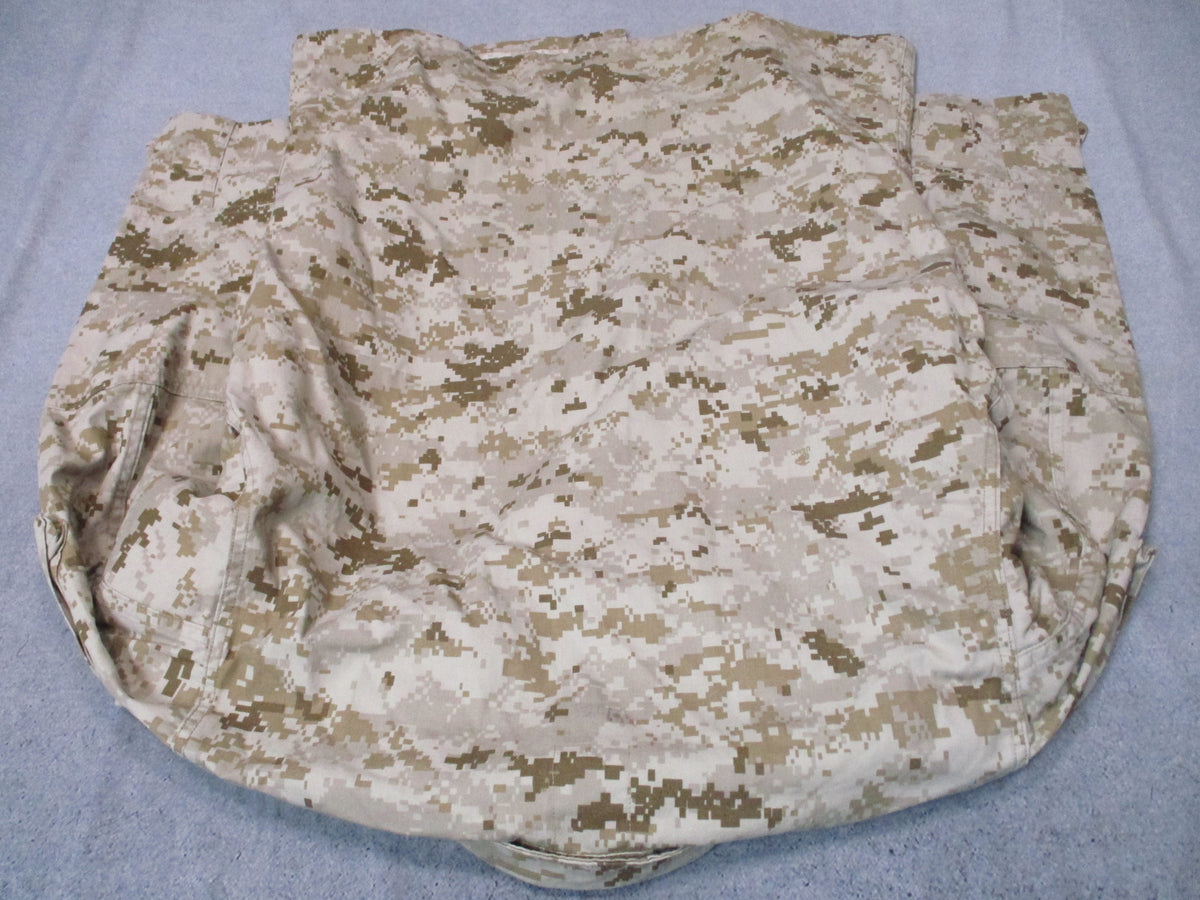 USMC Desert MARPAT MCCUU Blouse Medium Regular American Apparel Used Fair - Centex Military Gear