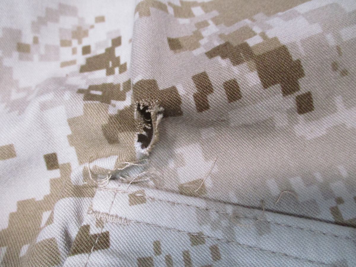 USMC Desert MARPAT MCCUU Blouse Medium Regular American Apparel Used Fair - Centex Military Gear