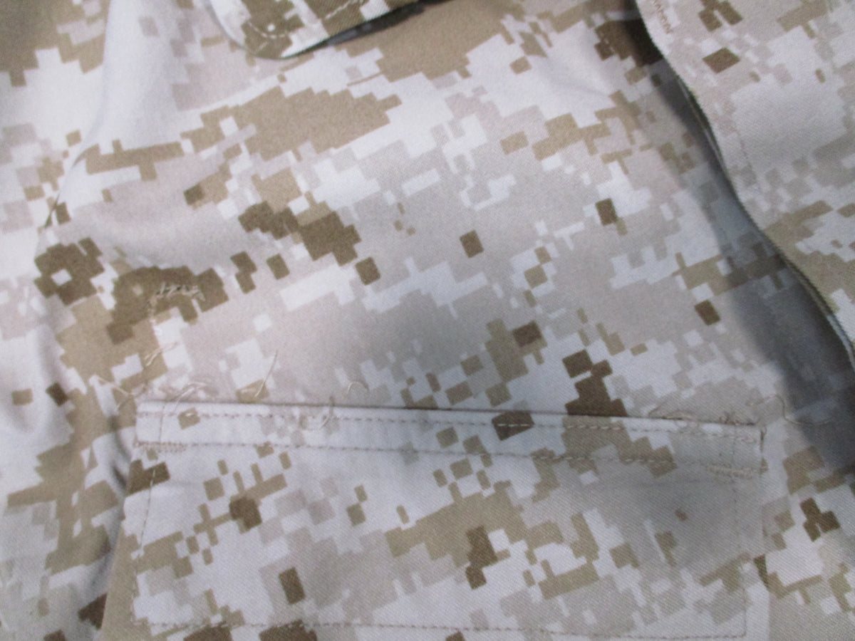 USMC Desert MARPAT MCCUU Blouse Medium Regular American Apparel Used Fair - Centex Military Gear