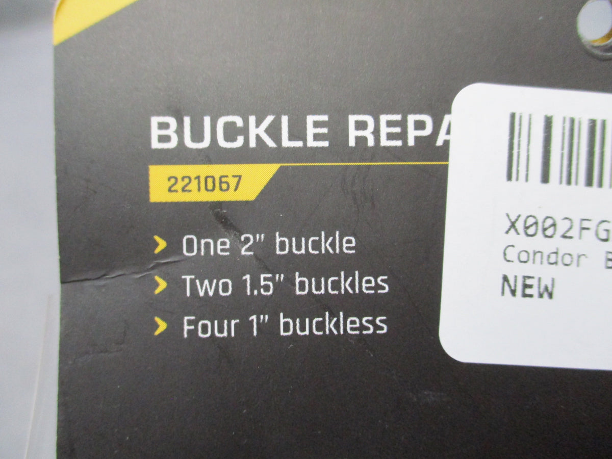 Condor Buckle Repair Kit 7-Piece Coyote Brown 221067-498 Tactical MOLLE