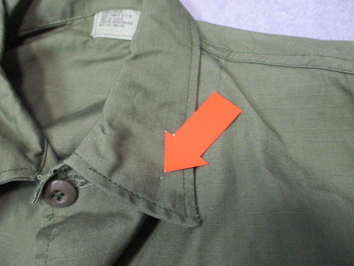 Ladiga Sportswear OD Green Ripstop BDU Shirt Jacket X-Small Regular Cotton - Centex Military Gear