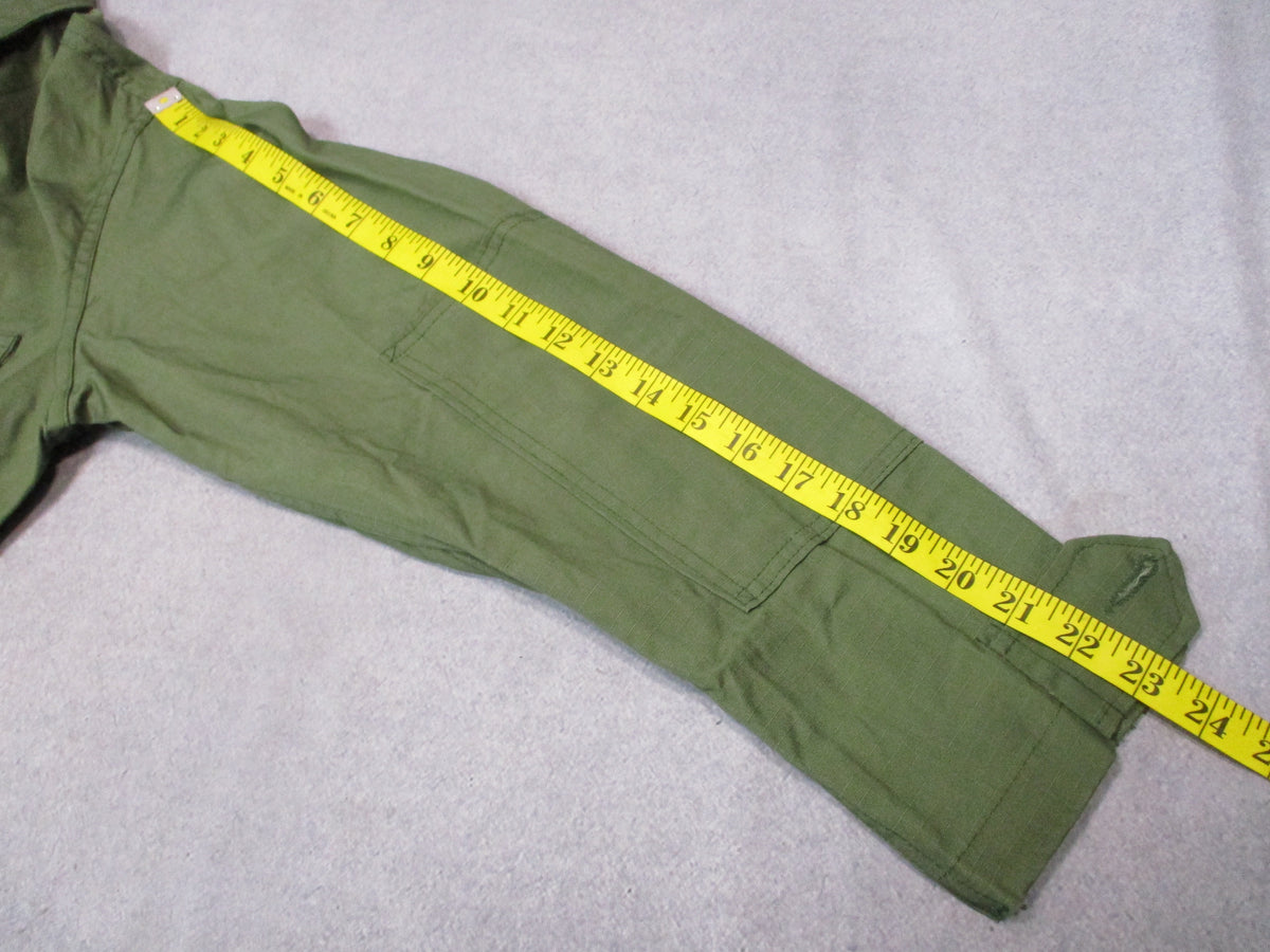 Ladiga Sportswear OD Green Ripstop BDU Shirt Jacket X-Small Regular Cotton - Centex Military Gear